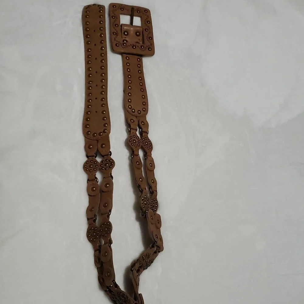 FREE PEOPLE STUDDED BELT. Size S/M‎ (43ins)